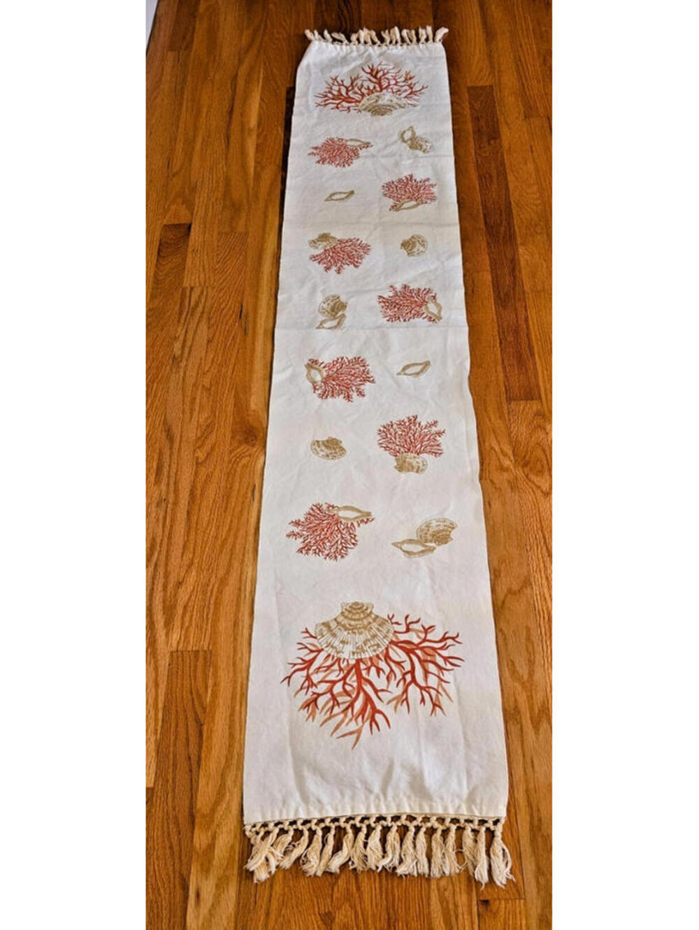 Table Runner Beach  Coastal Nautical Ocean Beach Decor 70 x 13
